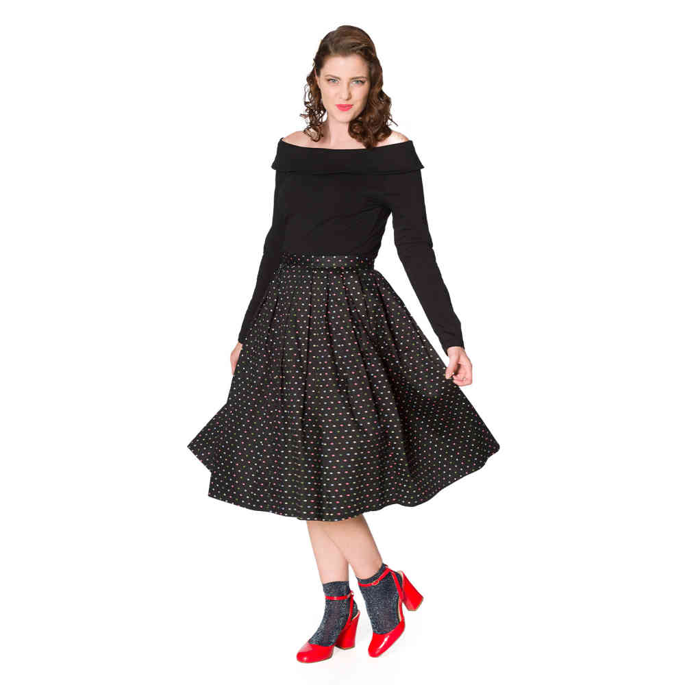 Dancing Days - SPOT Skirt - Black